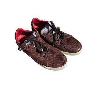 Pajar Canada Mens Brown Skateboard Streetwear Shoes Leather Sneakers Size 9